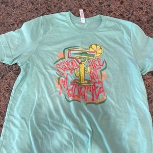 Salty like my margarita large shirt women’s